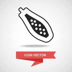 fruits papaya icon