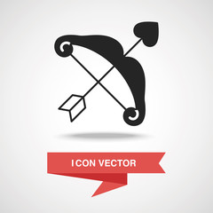 Cupid's arrow icon