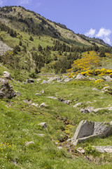 La Val d'Aran, col on the boarder between France and Spain