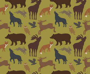 wild forest animals