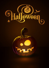 Jack-o-Lantern Dark Dummy