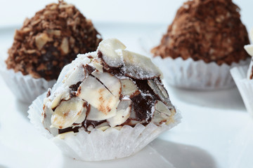 chocolate cake with nuts