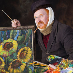 Vincent van Gogh portrait of dedication
