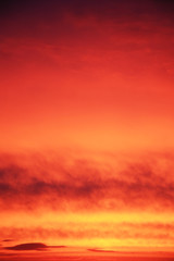 flame of sunset