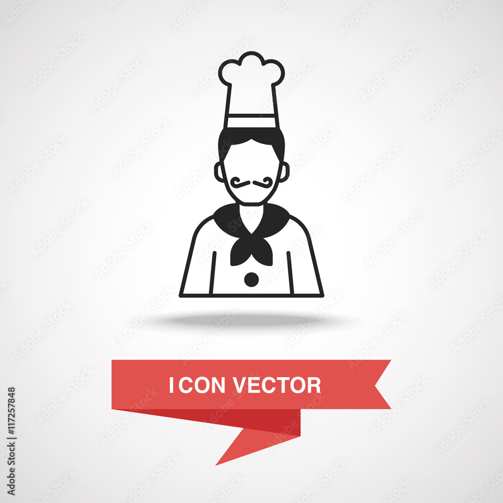 Canvas Prints chef icon