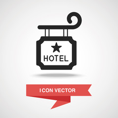 hotel sign icon