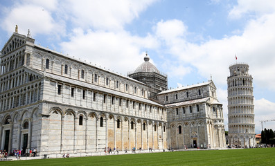 Fototapeta na wymiar exteriors and details of Pisa cathedral, Pisa, Italy