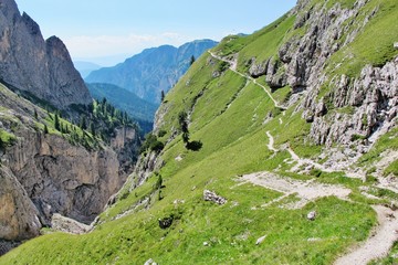 Fototapeta na wymiar Tschamintal, Dolomiten, Südtirol