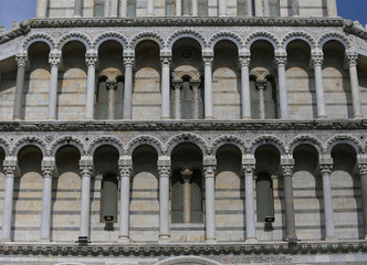 Fototapeta na wymiar exteriors and details of Pisa cathedral, Pisa, Italy