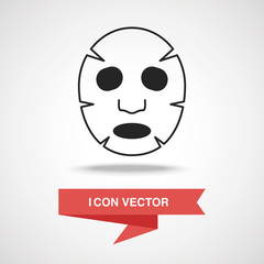 Facial mask icon