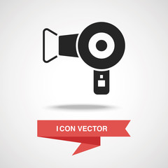 Hair dryer icon