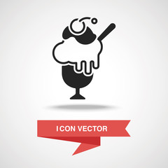 dessert ice cream icon