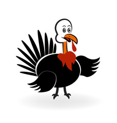 Turkey thanksgiving logo 
