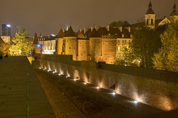 Warsaw At Night