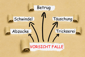 Vorsicht Falle