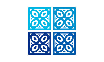 Geometric Ornament Decoration Logo