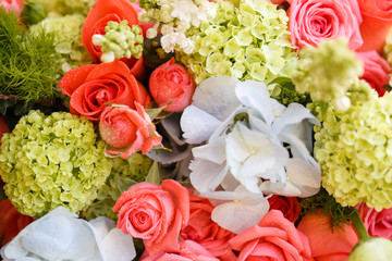 Abstract background of beautiful flowers.