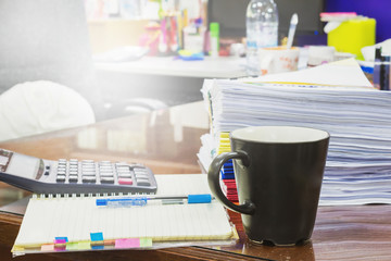Business People Working on an Office Desk