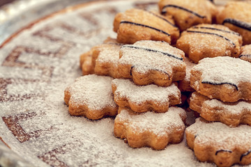 Homemade oatmeal cookies
