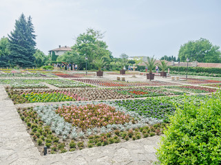  The Balchik Botanical Garden of romanian queen Marie, botanic garden, flowers, green trees