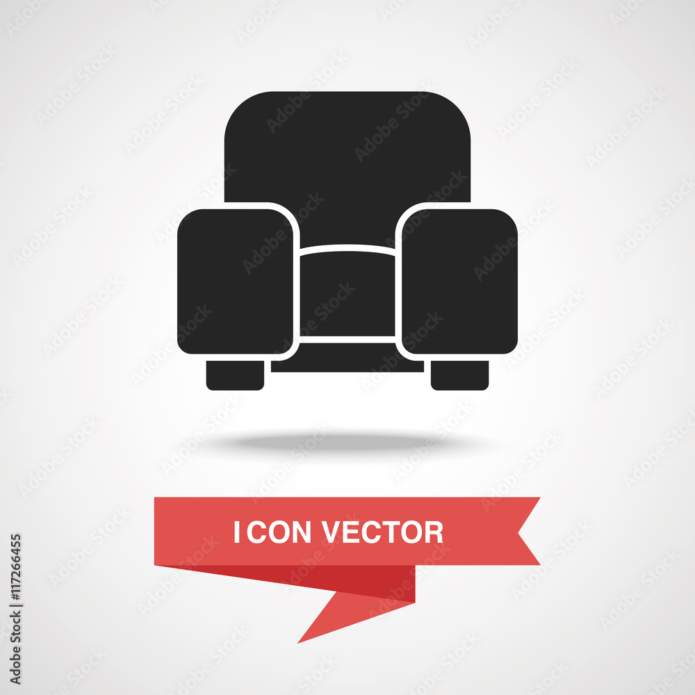 Poster chair icon