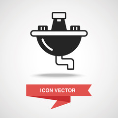 Obraz premium Sink icon