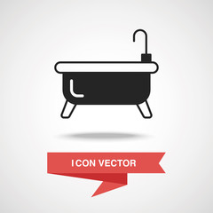 bathtub icon