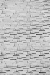 White brick stone wall seamless background and texture