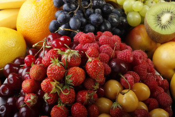 fruits and berries background