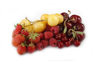 berries isolated