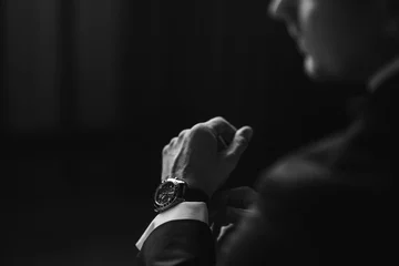 Foto op Plexiglas watch in a man © boykovi1991