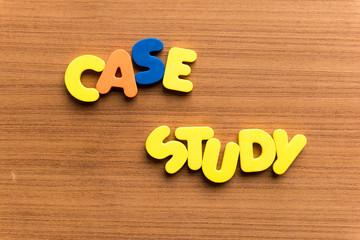 case study colorful word