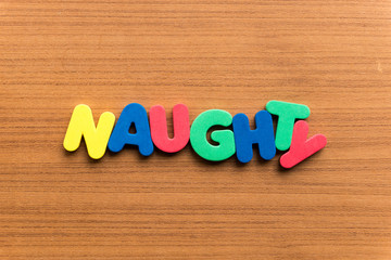 naughty colorful word