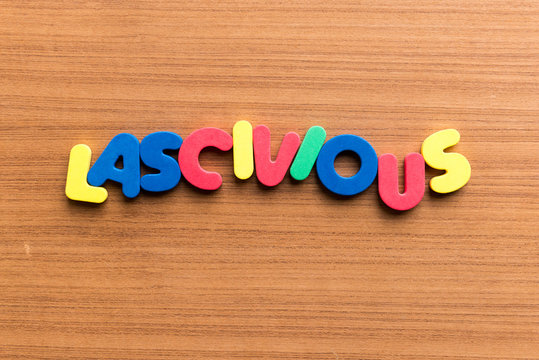 lascivious colorful word