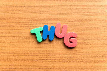 thug colorful word