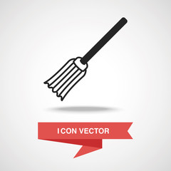 Magic broom icon