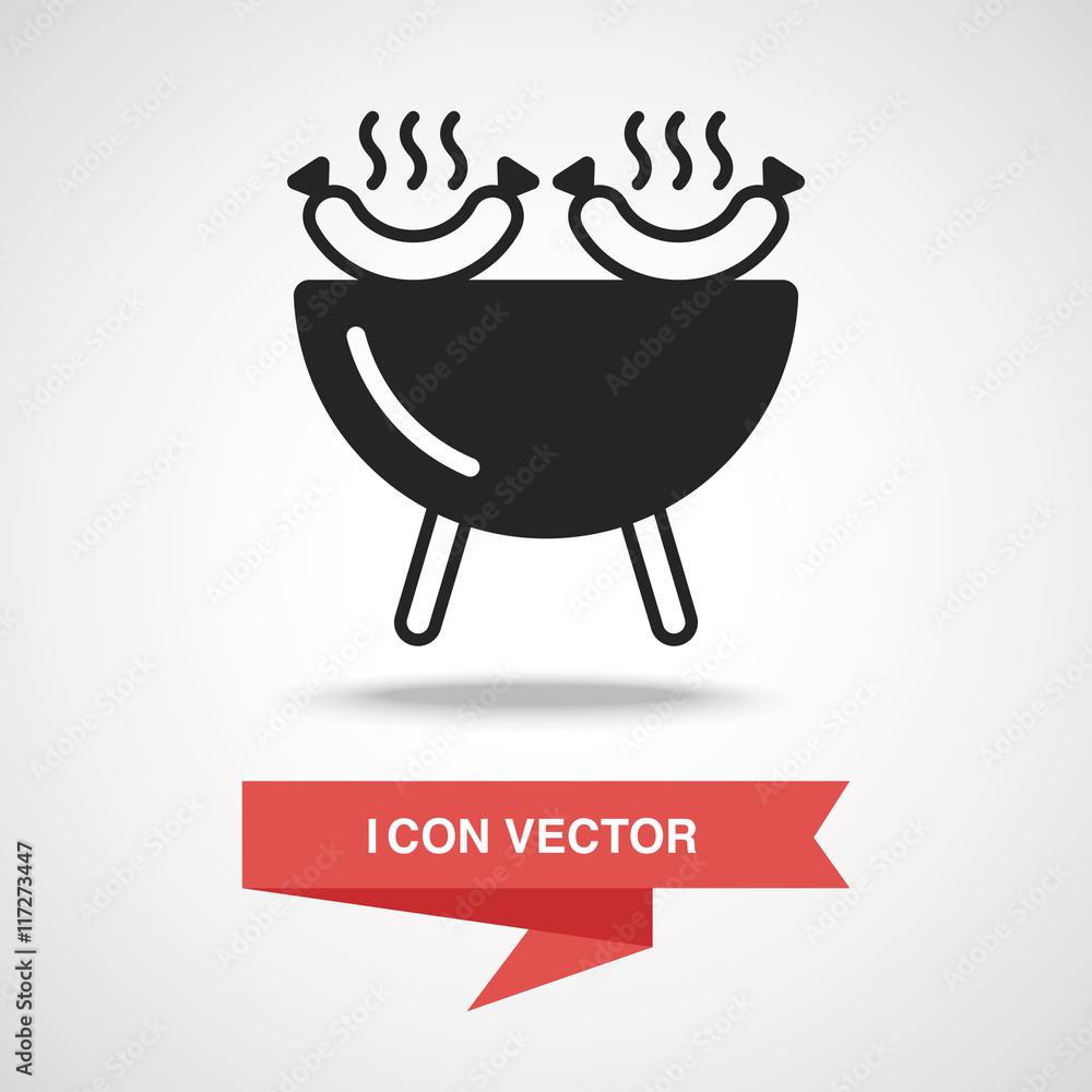 Canvas Prints barbecue icon