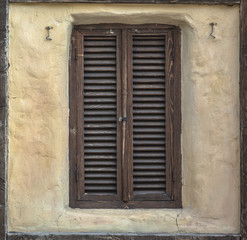 Fototapeta na wymiar old-style window