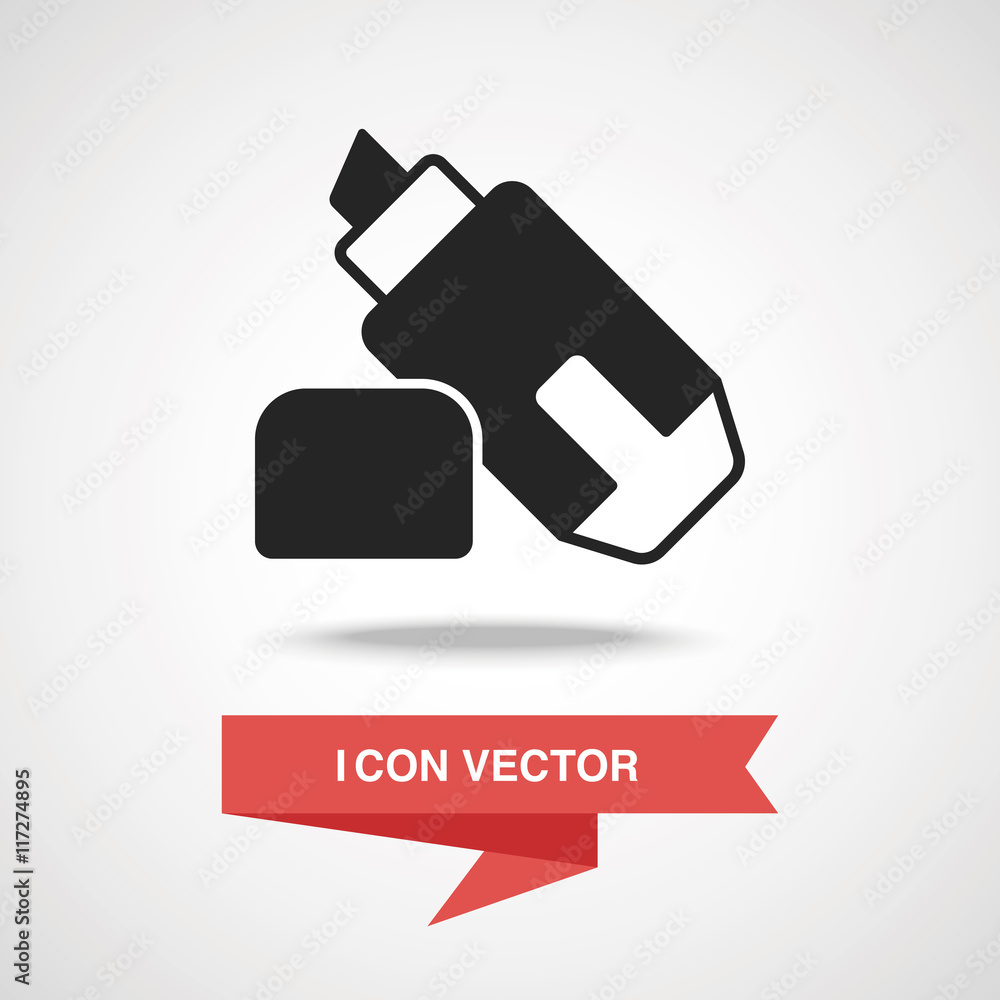 Sticker marker icon