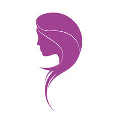 Female and woman concept represented by person icon. Isolated and flat illustration
