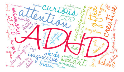 ADHD Word Cloud