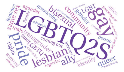 LGBTQ2S Word Cloud