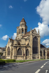 Fototapeta na wymiar Church St. Etienne-le-Vieux, Caen, France