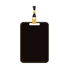 Obraz premium Card pass exclusive icon. Vip concept. Isolated and flat illustration. Vector graphic