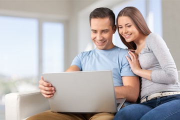 Fototapeta premium Laptop.