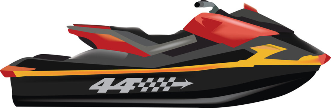 moto d'acqua numerata