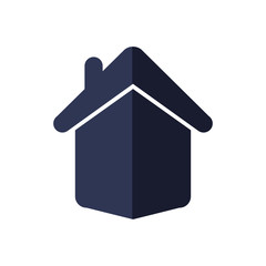 house home real estate residential icon. Isolated and flat illustration. Vector graphic