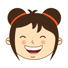 japanese girl character icon