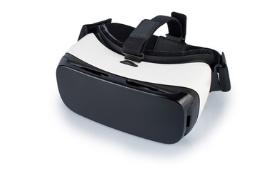 Virtual reality glasses virtual reality glasses, isolated on white background