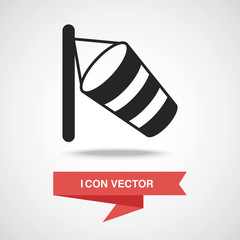 Wind measurement instrument icon